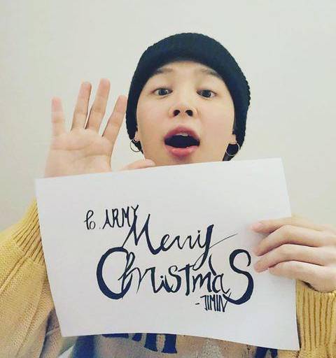 Jimin de BTS desea Feliz Navidad a Army y se vuelve tendencia