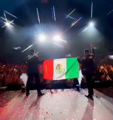 Celebra Banda MS las fiestas patrias en Las Vegas