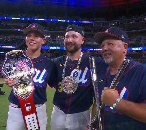 Cal Raleigh se proclamó campeón del Derby de Jonrones 2025, en Atlanta.