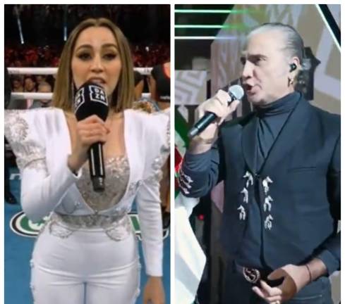 Carolina Ross y Alejandro Fernández.