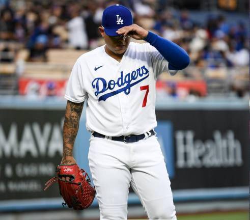 MLB coloca a Julio Urías en licencia de baja administrativa.