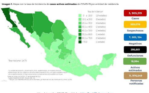Este martes inició en seis estados la aplicación de dosis de refuerzo para personas adultas a partir de 60 años.