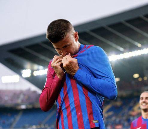 Gerard Piqué se conmociona al declarar.