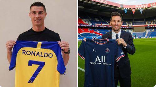 Cristiano Ronaldo y Messi.