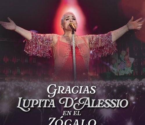 El Zócalo, se prepara para recibir a miles de personas que acudirán a disfrutar del talento de la cantante.