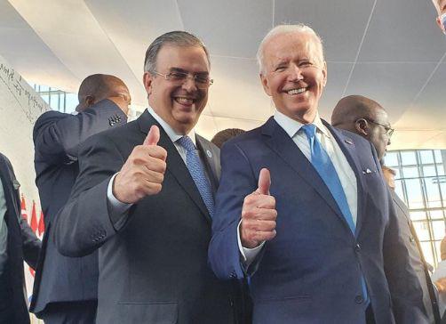 Ebrard se reúne en el G20 con Biden, Trudeau y el jefe de la OMS, entre otros líderes