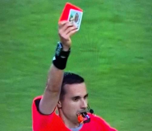 César Ramos fue el árbitro central del encuentro entre Boca Juniors y Benfica.