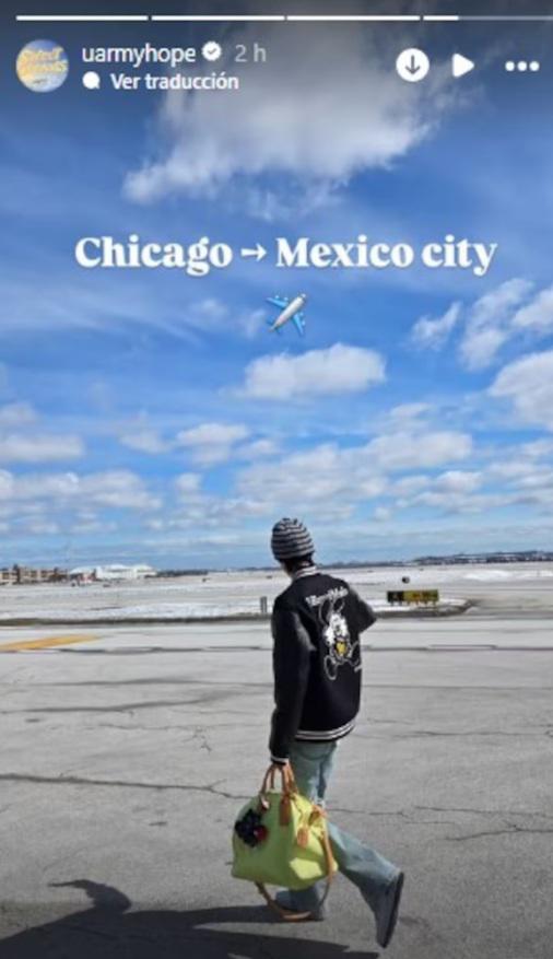 $!J-Hope de BTS anuncia en redes su viaje a México por su gira mundial ‘Hope On The Stage’
