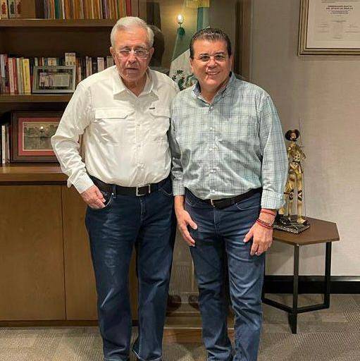 Se reúnen Gobernador y el Alcalde sustituto de Mazatlán