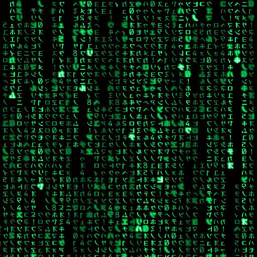 $!Código Matrix.