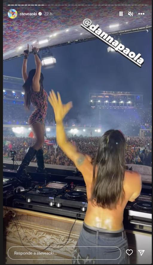 $!Danna Paola estrena ‘Paranoia’ en colaboración con Steve Aoki