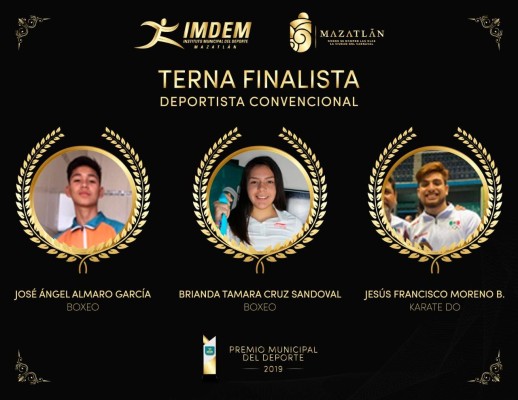 La terna en la categoría Deportista Convencional.