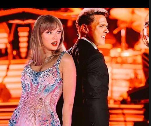 Luis Miguel compartió en su historia de Instagram una foto editada con Taylor Swift.