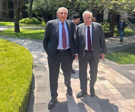 El titular de Segob, Adán Augusto Hernández, y el Gobernador Rubén Rocha Moya sostendrán un nuevo encuentro este lunes en la CDMX.