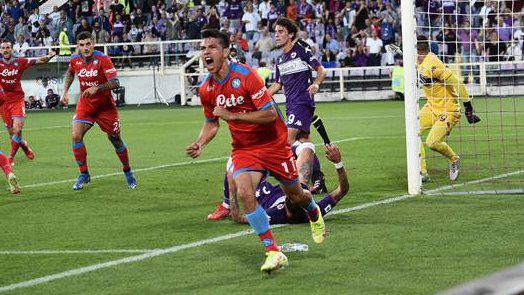 $!Con gol del Chucky Lozano, Napoli vence 2-1 a Fiorentina y sigue con paso perfecto