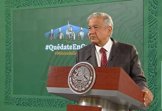 Andrés Manuel López Obrador, presidente de México.