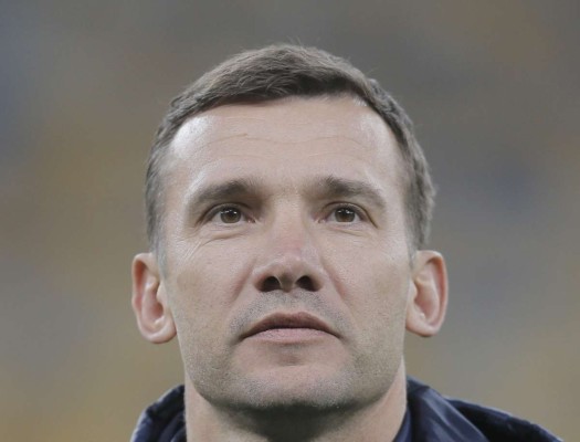 Andriy Shevchenko era el asistente de la selección.