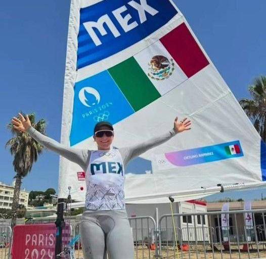 Elena Oetling concluye penúltimas regatas de clasificación en París 2024