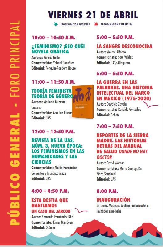 $!Este viernes inicia la FeliUAS 2023, en Mazatlán