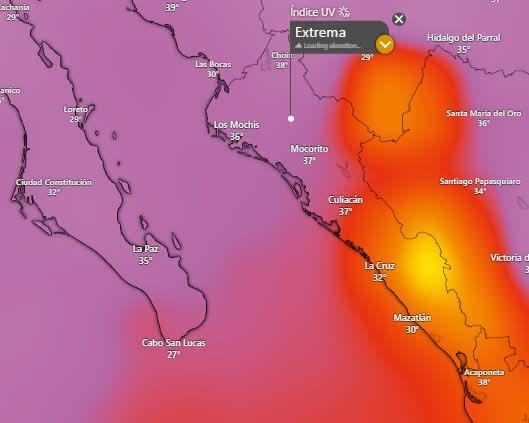 $!Advierten por temperaturas hasta de 42 grados este sábado en Sinaloa
