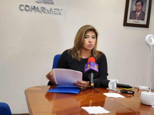 Edna Fong Payan, presidenta de Coparmex.