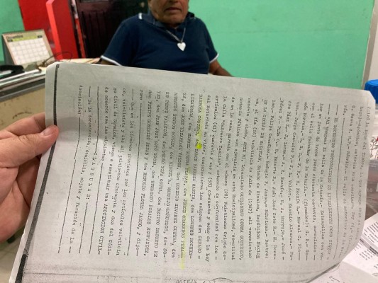 La directiva del Club Deportivo Sarabia mostró diversos documentos donde comprueba la propiedad de los terrenos del club en mención.