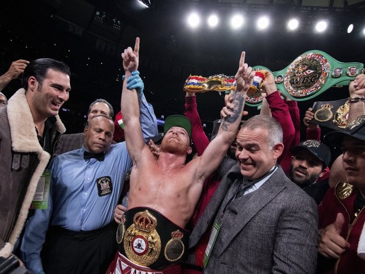 Saúl ‘Canelo’ Álvarez se mostró emocionado por pelear en el T-Mobile. (Foto: Twitter @Canelo)