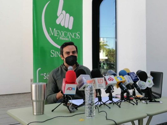 Gustavo Rojas Ayala, director de Mexicanos Primero Sinaloa.