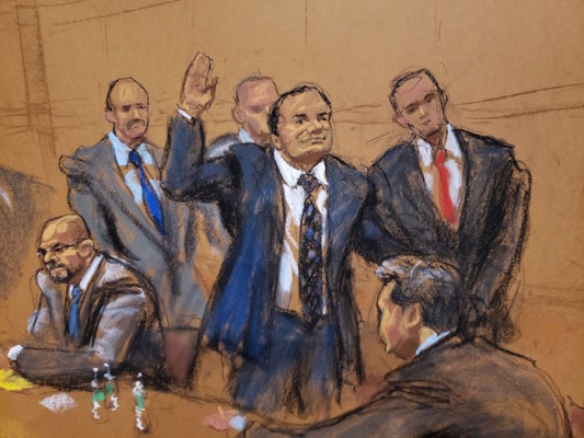 Esto fue lo que dijo El Chapo al recibir cadena perpetua