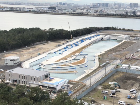 El Canoe Slalom Center ya abrió sus puertas. (Foto: Twitter @local_idol)