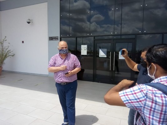 Armando Villarreal Ibarra, ex secretario de Administración y Finanzas del gobierno de Mario López Valdez, dice que el juez remite el proceso hasta la vinculación.