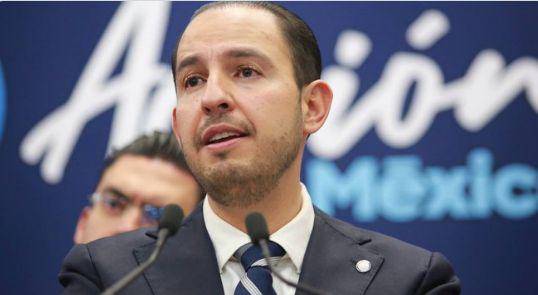 Marko Cortés Mendoza, presidente del Partido Acción Nacional.