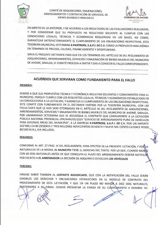 $!En segundo periodo de Vargas Landeros, Gobierno de Ahome volvió a rentar vehículos, pero sí los licitó