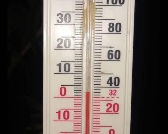 En algunas zonas de Sinaloa las temperaturas han bajado hasta los 0 grados.