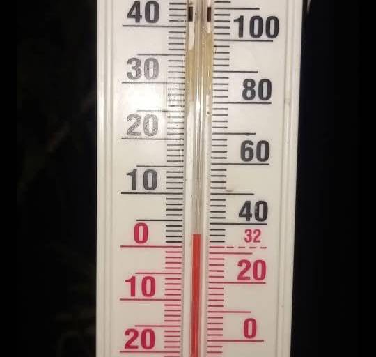 En Sinaloa hay regiones en las que el termómetro llegó a 0 grados este jueves