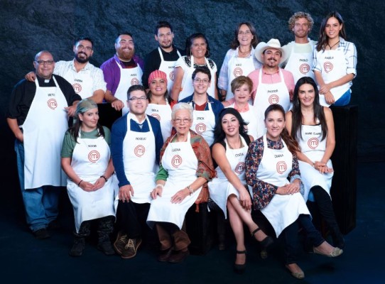 Ellos competirán por ser el mejor 'Masterchef México' 2017.