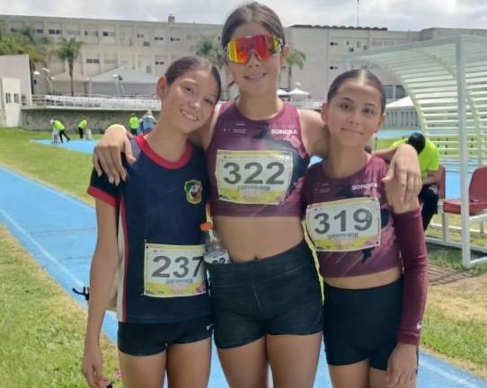 Las atletas mazatlecas han comenzado a brillar en los Nacionales Escolares de Educación Básica.