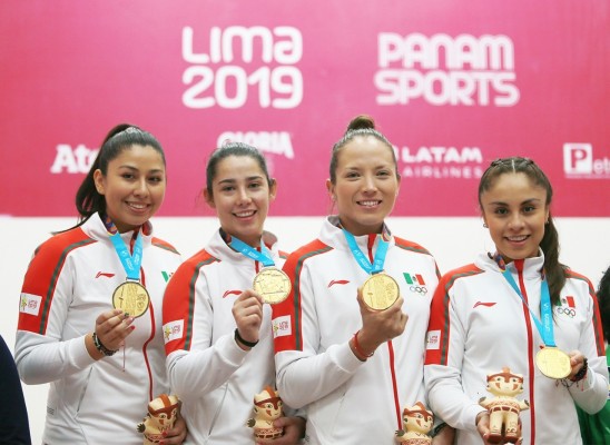 Paola Longoria, máxima medallista de oro para México en Juegos Panamericanos