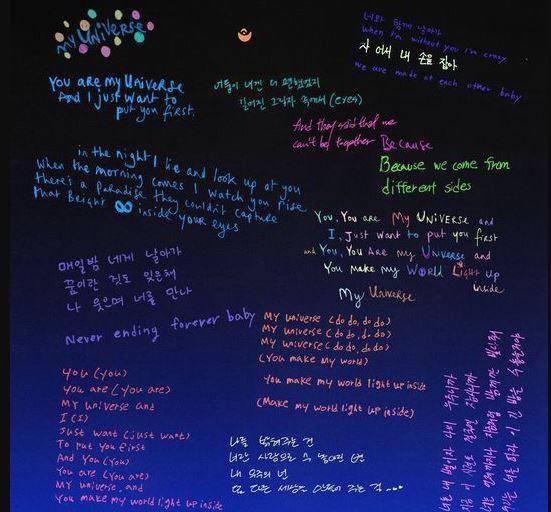Estreno musical: Lo que debes saber sobre My Universe, el tema de Coldplay con BTS