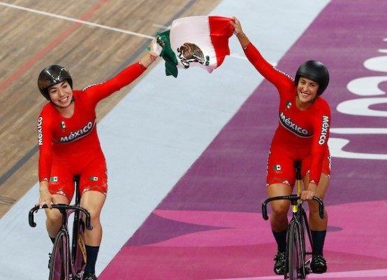 La sinaloense Luz Daniela Gaxiola González y Jessica Salazar Valles consiguieron plaza en velocidad por equipos.