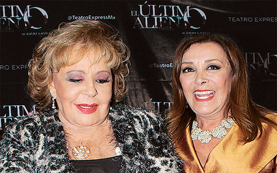 Silvia Pinal y su hija mayor, Sylvia Pasquel.