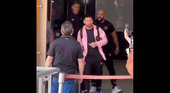 Loinel Messi y el Inter Miami ya están en Monterrey para buscar las semifinales de la Concachampions.