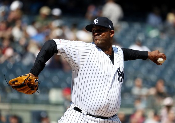 CC Sabathia toleró sólo un imparable.