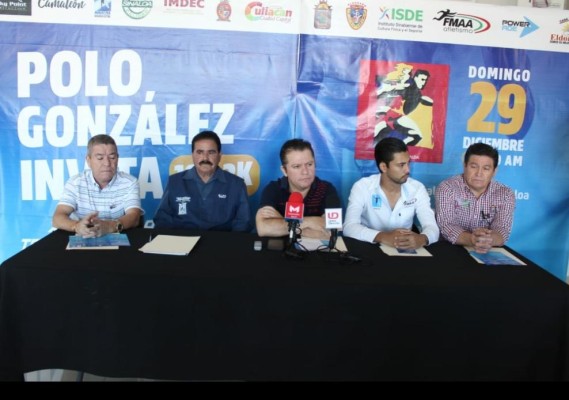 En rueda de prensa se dan detalles de la carrera pedestre.