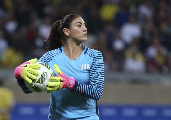 Hope Solo recibe una merecida sanción.