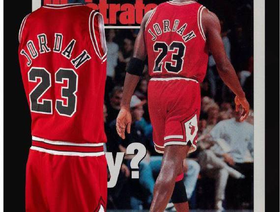 El uniforme de Michael Jordan de la temporada 1992-93.