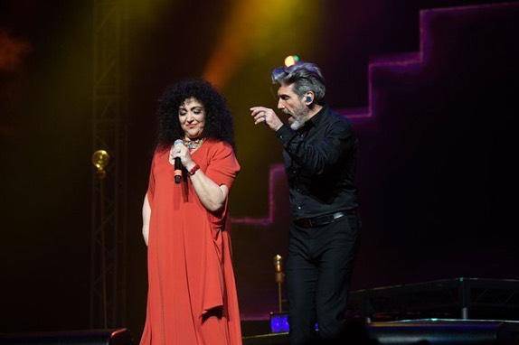 Amanda Miguel y Diego Verdaguer.