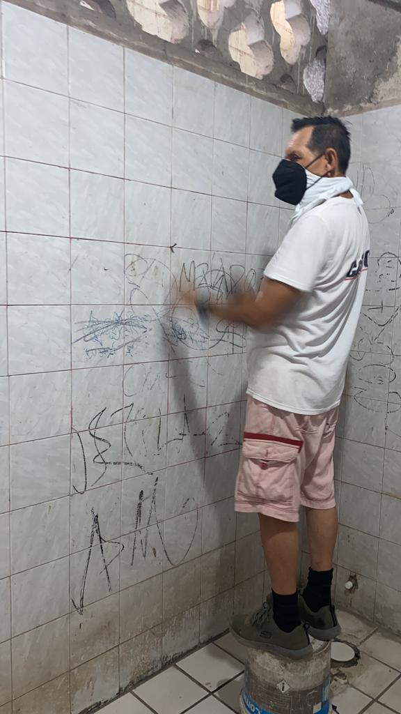 $!Rehabilitan Gimnasio Municipal en Escuinapa