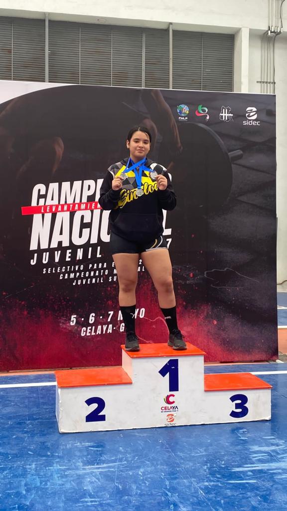 $!Sinaloa gana una docena de preseas en Nacional Sub 17 de pesas; seis son de oro
