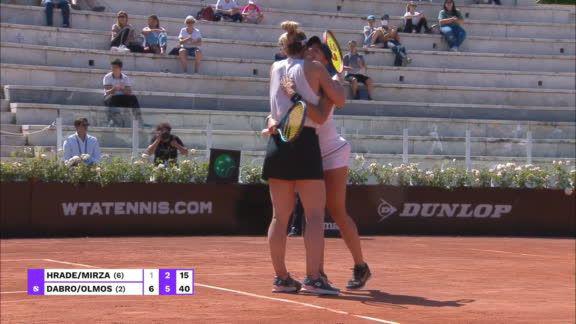 $!Giuliana Olmos avanza a la final del Masters 1000 de Roma